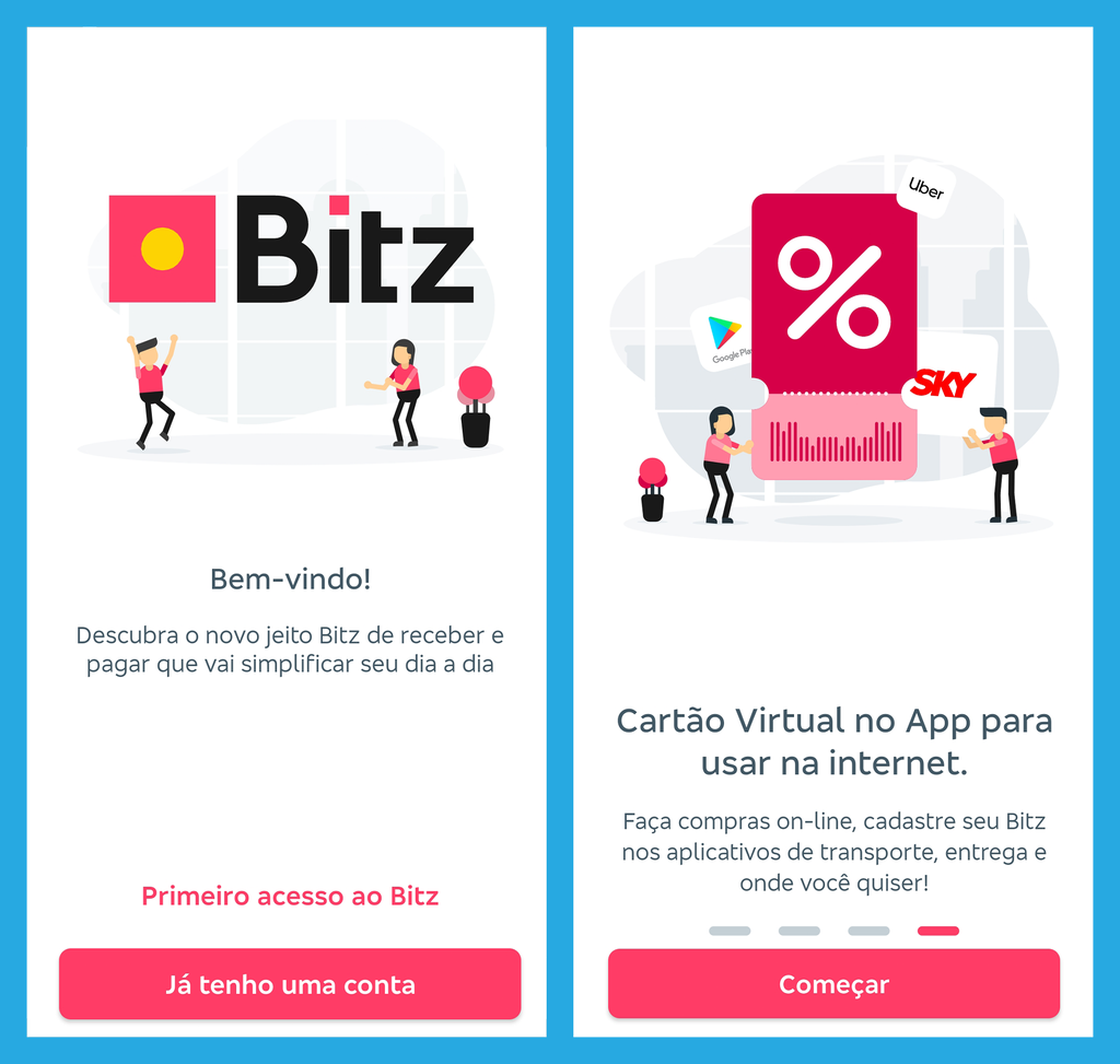 Plataforma inclui cashback para compras em cartão (Imagem: André Magalhães/Captura de tela)