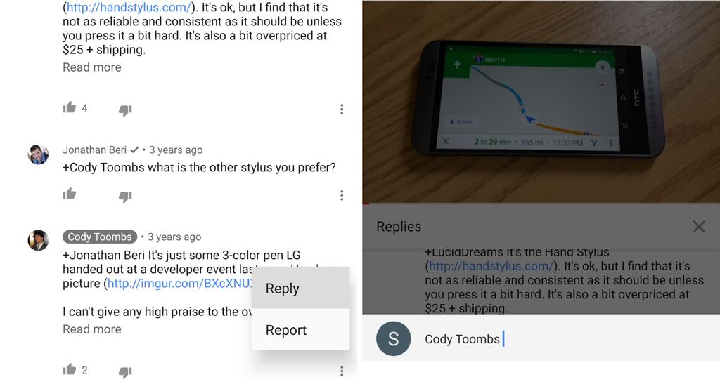 YouTube testa marcação de usuários e função de autocompletar nos comentários