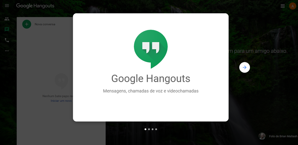 Google Hangouts (Captura de tela: Ariane Velasco)