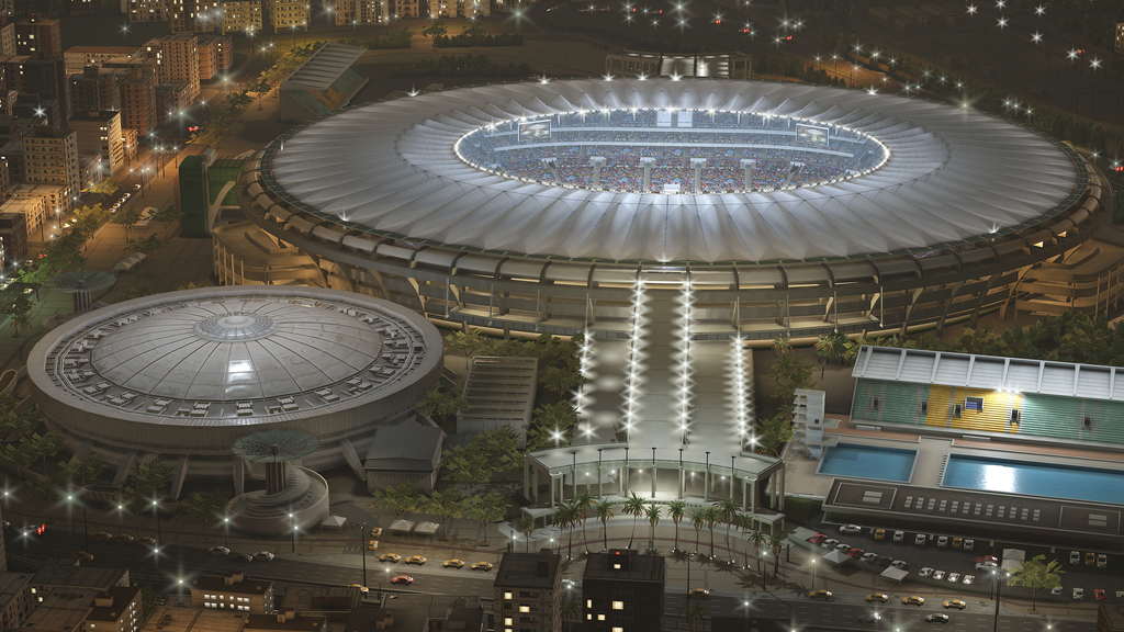 Reprodução fiel de estádios como o Maracanã contribuem com a experiência de jogo proposta pelo título da Konami (Captura de tela: Sergio Oliveira)