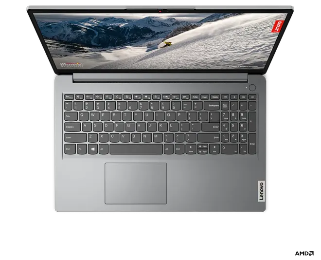 O Lenovo IdeaPad 1 de 7ª geração é um dos primeiros notebooks do mercado a contar com os novos Ryzen 7020 Mendocino (Imagem: AMD)