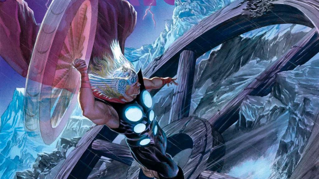 Thor enfrentando deuses ancestrais