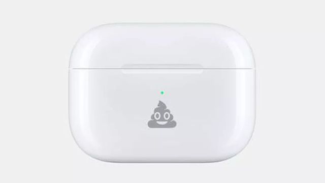 Apple agora também imprime emojis nos estojos dos AirPods