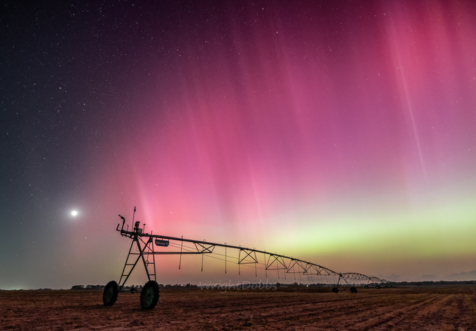 Aurora boreal nos EUA