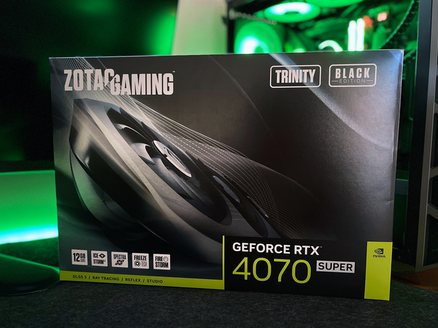 Zotac GeForce RTX 4070 SUPER Trinity Black Edition