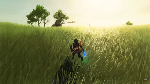 Mod roda Zelda: Breath of the Wild em 8k com ray tracing