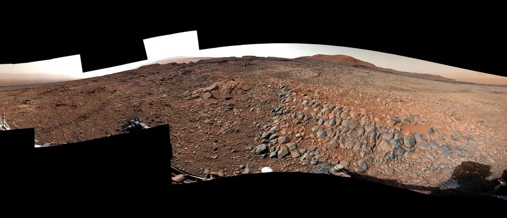 Imagem registrada pela câmera Mastcam do Curiosity em 23 de março desse ano (Imagem: Reprodução/NASA/JPL-Caltech/MSSS)