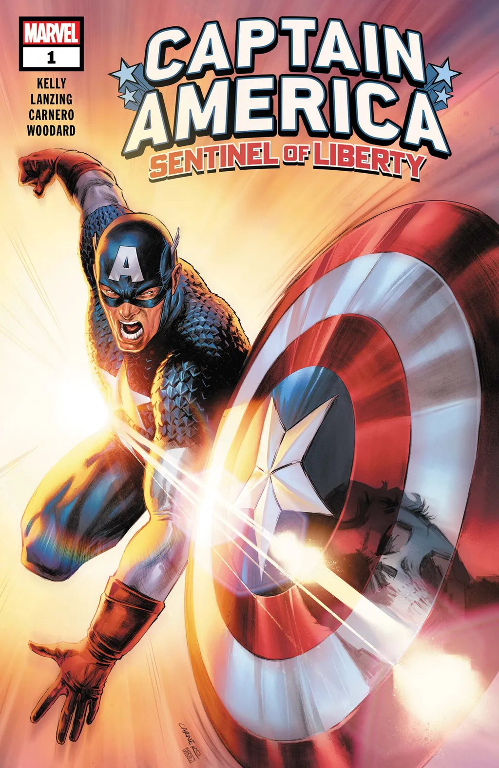 Edição do novo título do Capitão América chegou às bancas na semana passada (Imagem: Reprodução/Marvel Comics)
