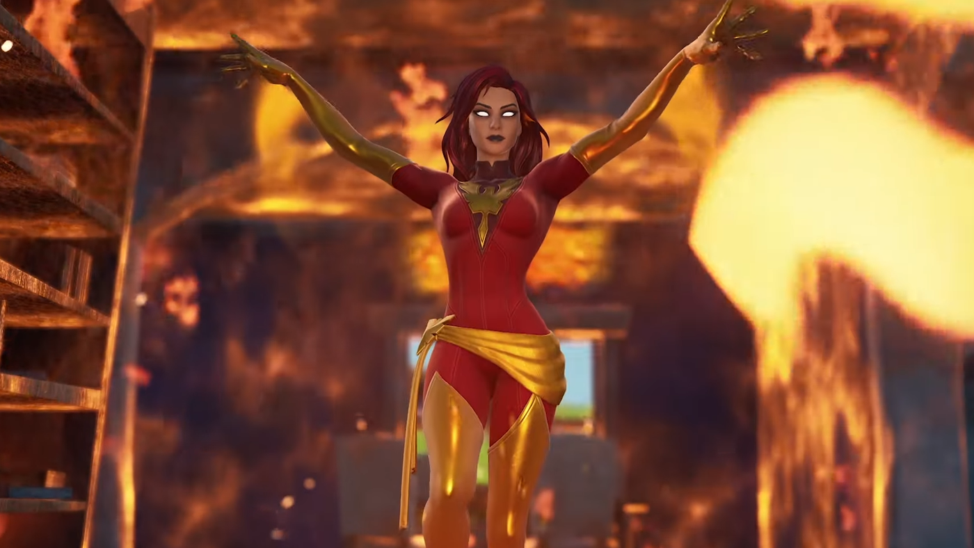 Black Phoenix arrives at Fortnite with beautiful skin