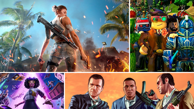 Free Fire, Roblox, GTA 5 e Fortnite: qual jogo rende mais dinheiro