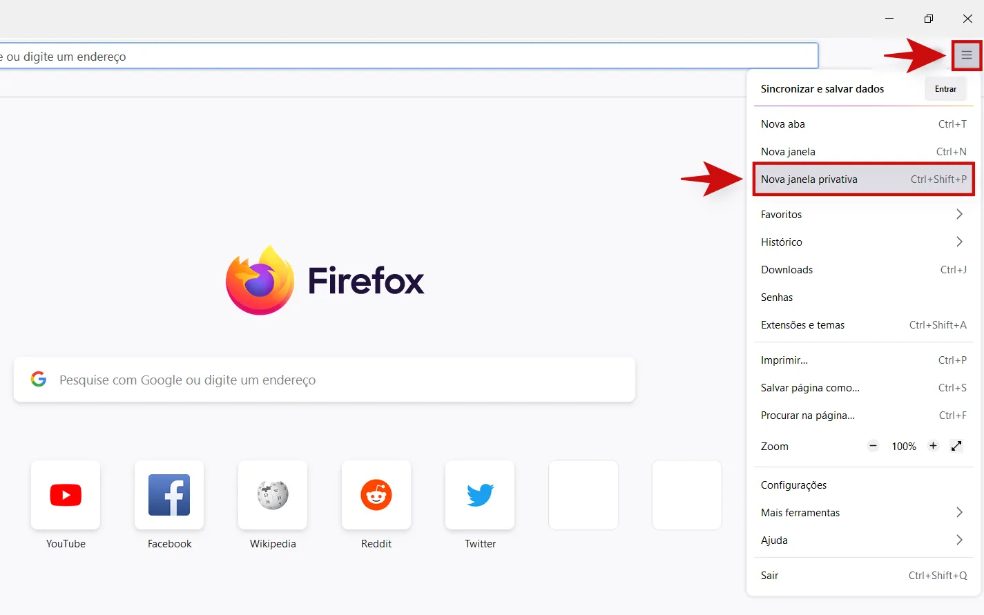 Também não há muitas diferenças no processo para usuários do Firefox (Captura: Kris Gaiato)