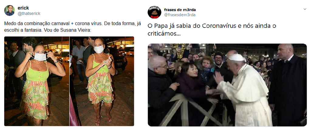 Quarentena pelo coronavírus rende enxurrada de memes