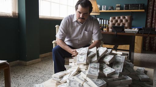 Netflix leva a fuga de Pablo Escobar em Narcos para a capa dos jornais