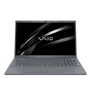 Notebook VAIO® FE15 AMD® Ryzen 5 Linux 8GB 256GB SSD Full HD - Prata Titânio