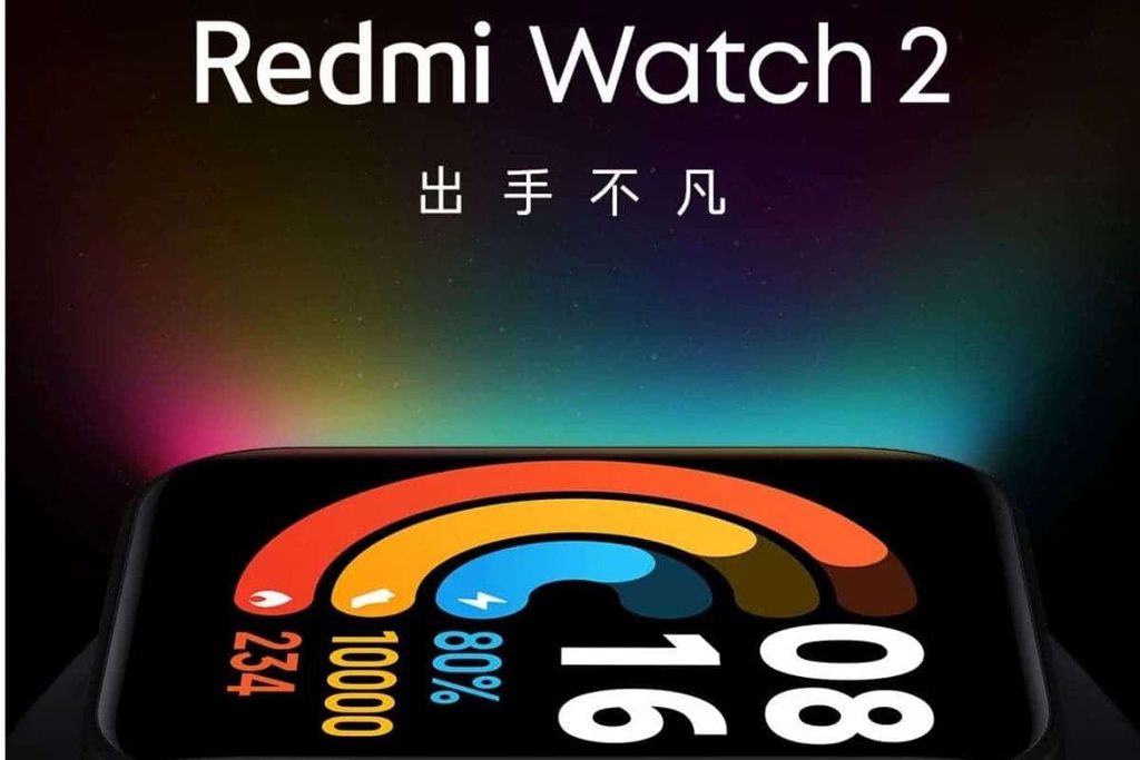 Redmi Watch 2 poderá ter melhorias no sistema operacional (Imagem: Divulgação/Xiaomi)