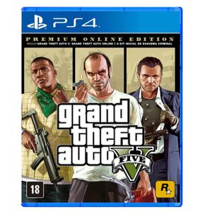 Grand Theft Auto V - Premium Online Edition - Playstation 4 | APP