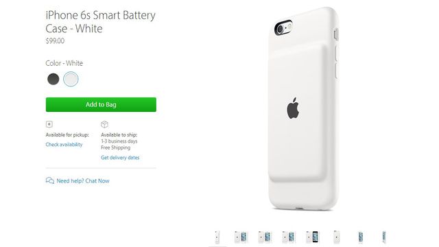 Nova capa da Apple garante mais 25 horas de carga para iPhone 6 e iPhone 6s