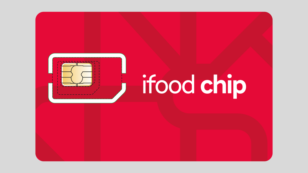 iFood Chip garante até 20 GB de Internet com possibilidade de isentar cobrança mensal de R$ 15 (Imagem: Divulgação/iFood)