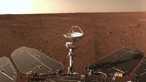 Rover Zhurong é colocado para "dormir" por causa de tempestade de areia em Marte