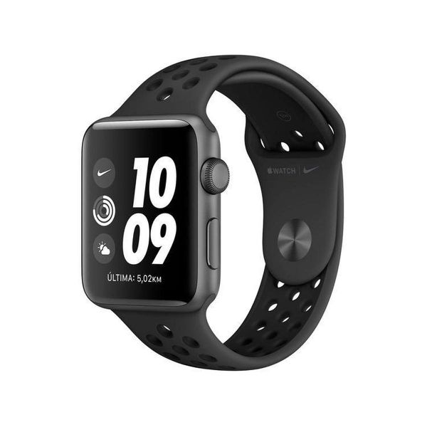 Apple Watch Nike+ Series 3 38mm GPS Integrado - Wi-Fi Bluetooth Pulseira Esportiva 8GB [À VISTA]