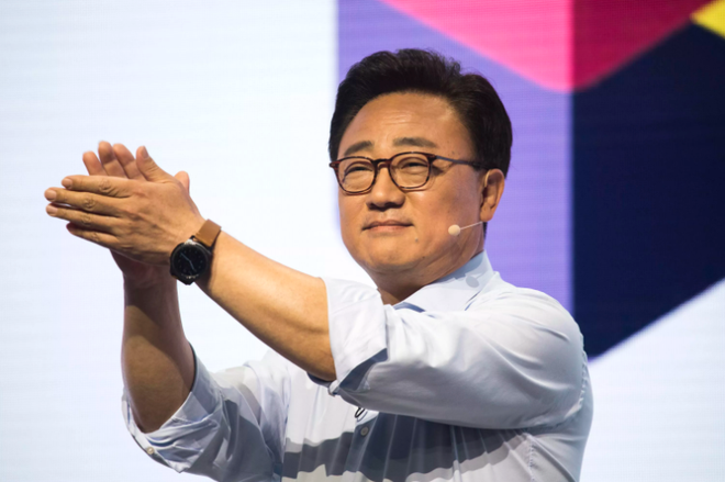 O CEO da Samsung, DJ Koh, afirma que a empresa vai liderar setor de smartphones por mais 10 anos (Foto: James Martin/CNET)