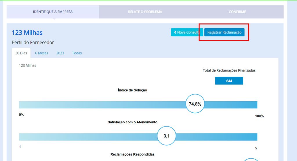 Use o Portal do Consumidor para enviar uma reclamação formal — empresa precisa responder em até 10 dias (Imagem: Captura de tela/André Magalhães/Canaltech)