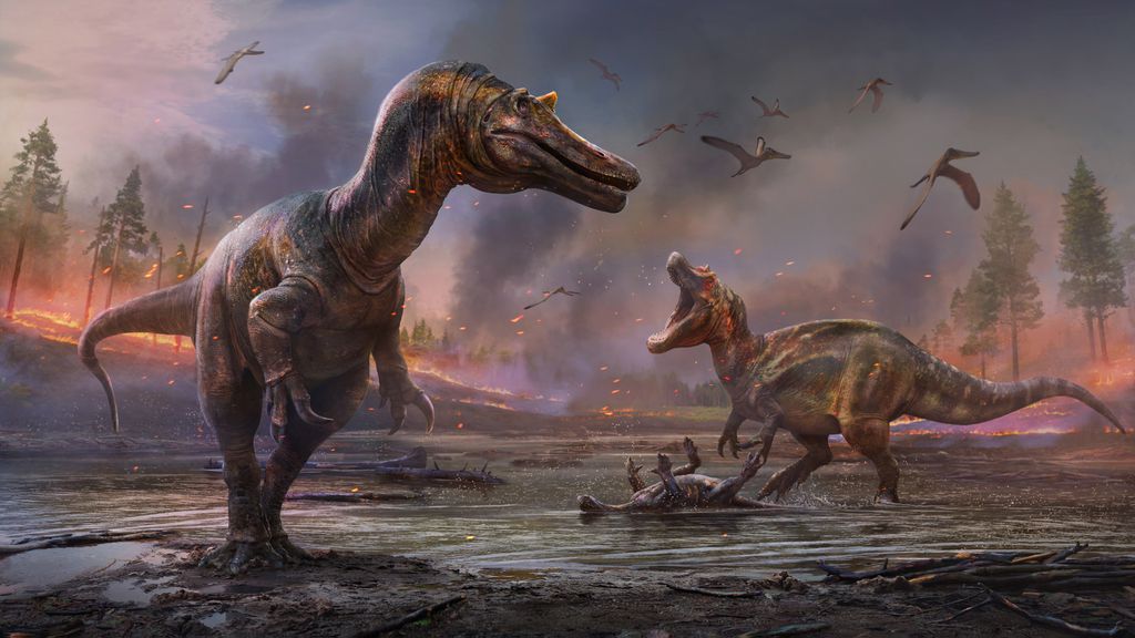Dinossauros carnívoros com "cabeça de crocodilo" são descobertos no Reino Unido