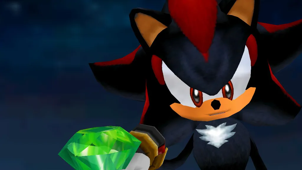 A apresentação de Shadow saiu diretamente de Sonic Adventure 2 (Imagem: Reprodução/SEGA)