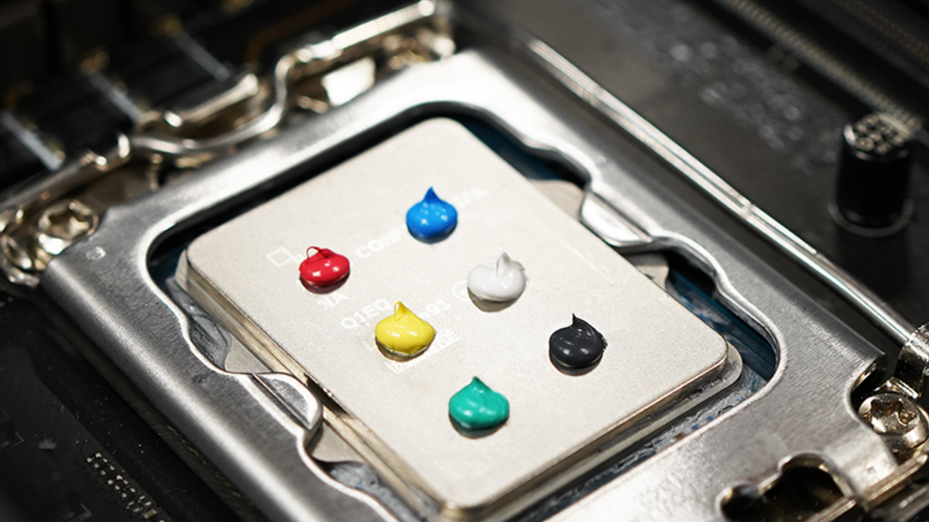 Color Master Pcs Cooler Master revela pasta térmica colorida