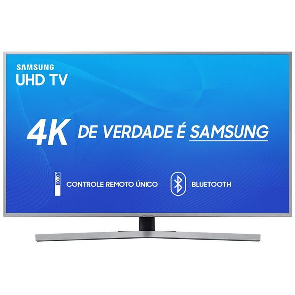 Smart TV LED 50´ UHD 4K Samsung, 3 HDMI, 2 USB, Bluetooth, Wi-Fi, HDR, Design Premium - UN50RU7450GXZD [NO BOLETO]