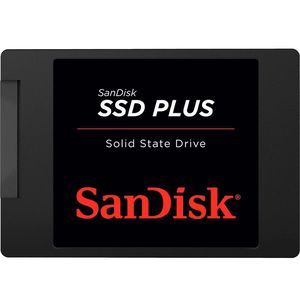 SSD 480 GB Sandisk Plus, SATA, Leitura: 535MB/s e Gravação: 445MB/s - SDSSDA-480G-G26