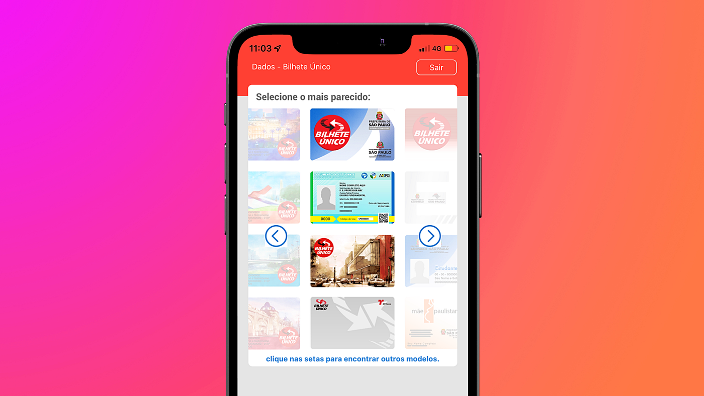 Como consultar o saldo do Bilhete Único SP pelo celular