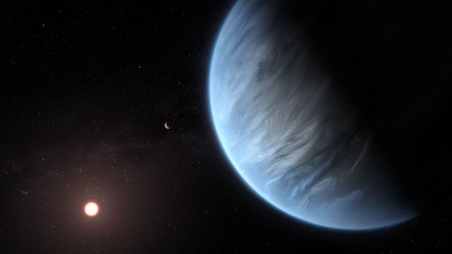 Cientistas descobrem água na atmosfera de exoplaneta a 110 anos-luz da Terra