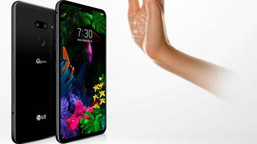 MWC 2019 | LG apresenta G8 com controle por gestos e leitor de palma do usuário