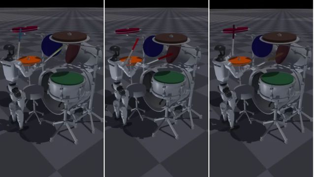Reprodução/Robot Drummer/YouTube