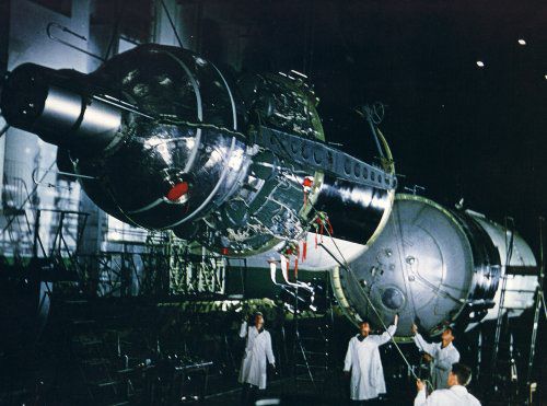 Nave Voskhod 2 (Imagem: divulgação oficial da UNião Soviética)