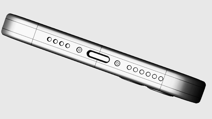 iPhone 15 Pro esquema