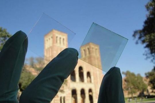 Painéis solares transparentes Painéis solares transparentes