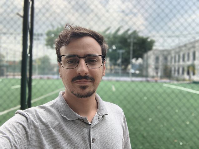 Moto G86 - Câmera frontal / modo retrato
