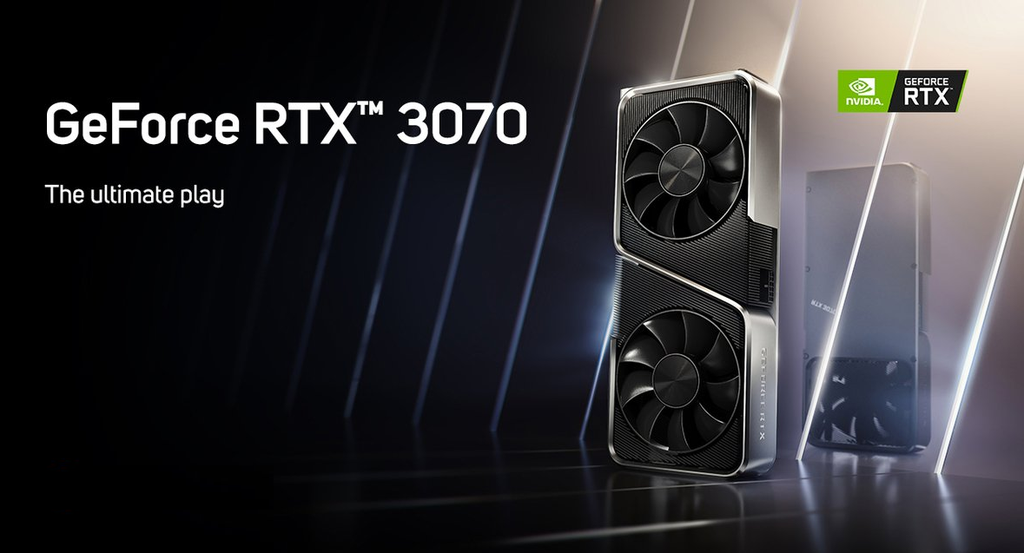 RTX 3070 é o modelo mais popular da série RTX 3000 (Imagem: Divulgação/Nvidia)