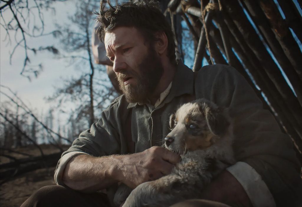 Joel Edgerton em cena do filme Sonhos de Trem