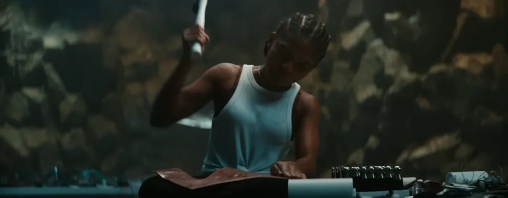 Entre as adições importantes de Wakanda para Sempre ao MCU deve estar a jovem RIri Williams, a futura Coração de Ferro (Imagem: Reprodução/Marvel Studios)