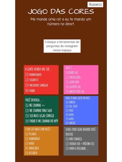Conheça dez brincadeiras para Stories do Instagram
