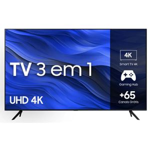PARCELADO | Samsung Smart TV 65'' UHD 4K 65CU7700 2023 | CUPOM NO CARRINHO + LEIA A DESCRIÇÃO