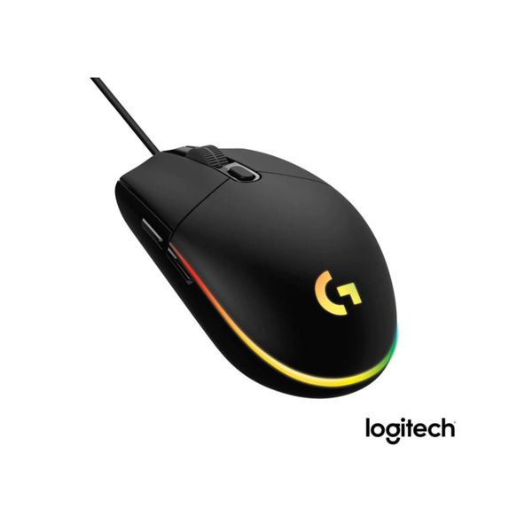 Mouse Óptico para Jogos LIGHTSYNC Preto - Logitech - G203