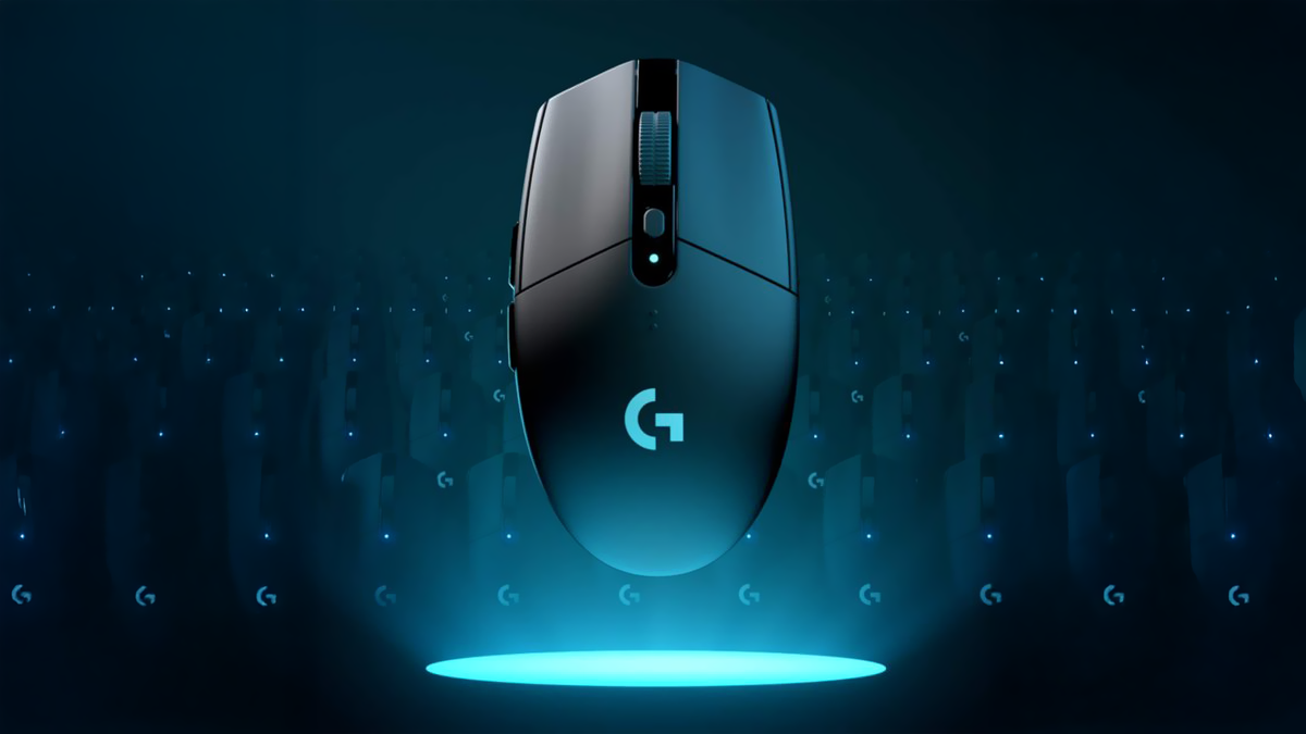 Mouse gamer sem fio Logitech G305 Lightspeed com preço baixo no KaBuM!