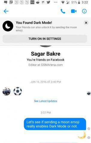 Modo Escuro Facebook 1