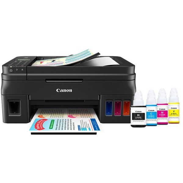 Impressora Multifuncional Canon G4100 - Tanque de Tinta Colorido Wi-Fi USB