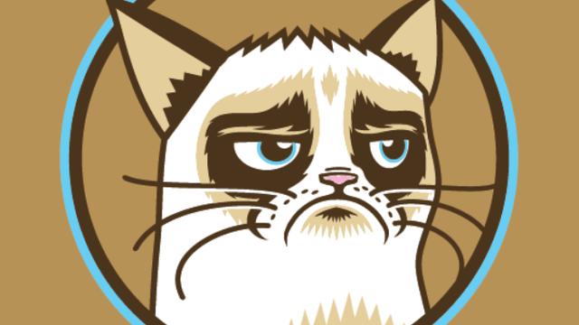 'Grumpy Cat' agora é marca de café!