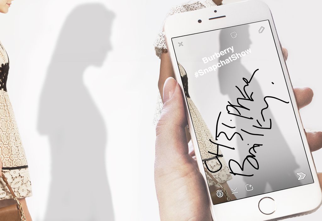 Burberry Snapchat Burberry Snapchat